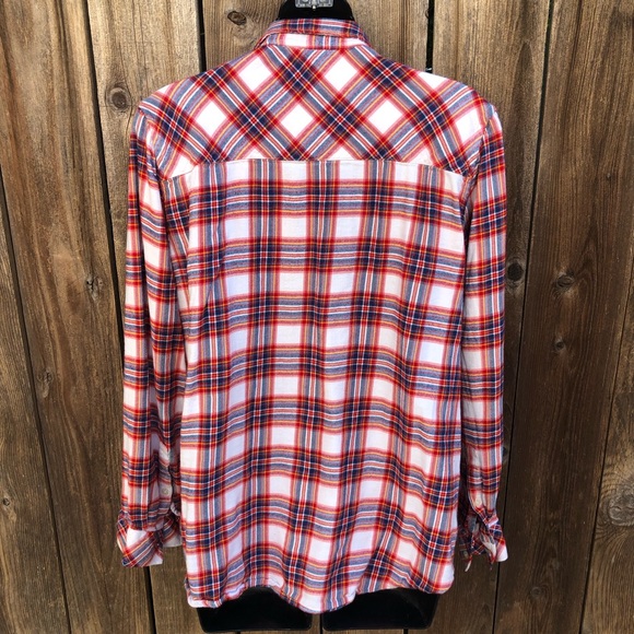 Gap plaid button down flannel - Picture 4 of 5